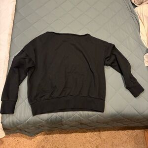Women’s XL Off Shoulder Black Sweater